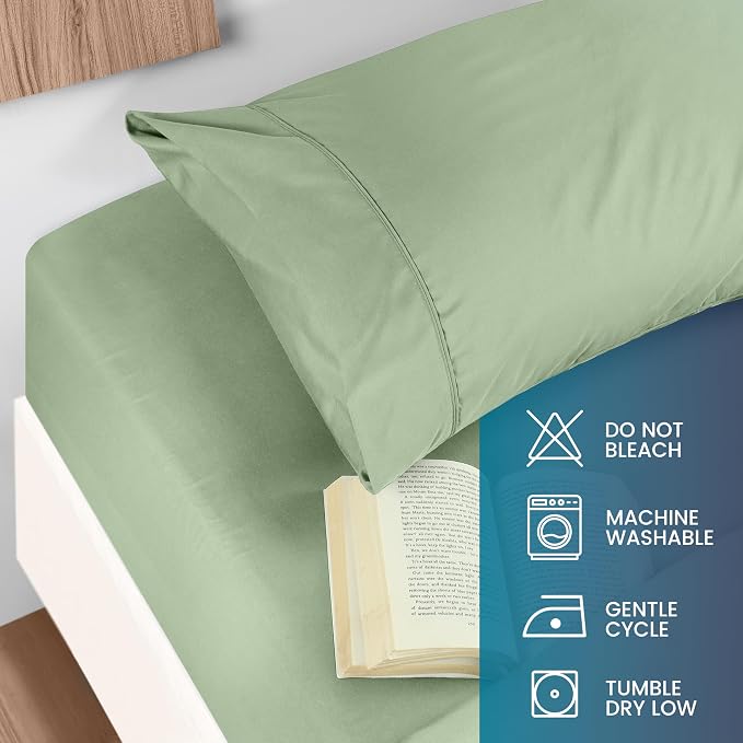 Utopia Bedding Queen Size 4 Piece Sheet Set - Image 5