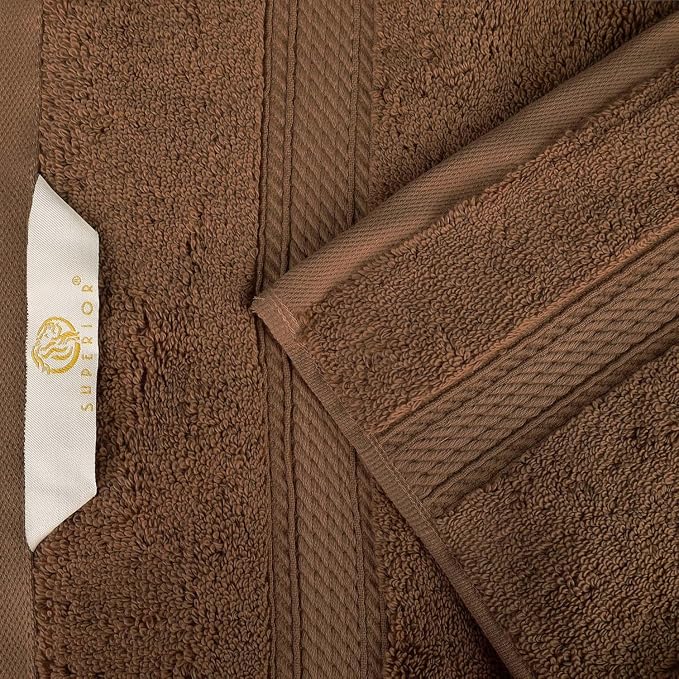SUPERIOR Egyptian Cotton Pile Bath Sheet Set of 2, Ultra Soft Luxury Towels - Image 6