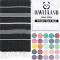 HAVLULAND Turkish Beach Towels, Oversized 40"x72" Turkish Bath Towel, Highly by Havluland