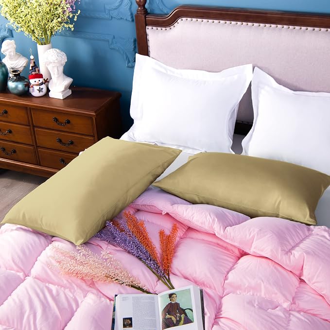 NTBAY Egyptian Cotton King Pillowcases - Image 2