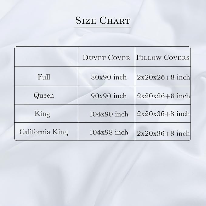 Dreamology White Duvet Cover Luxury Hotel Quality Bedding Set 100% Cotton - Image 6