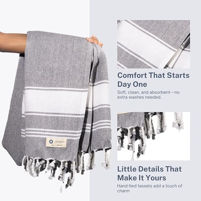 Cotton Turkish Beach Towel - Image 7