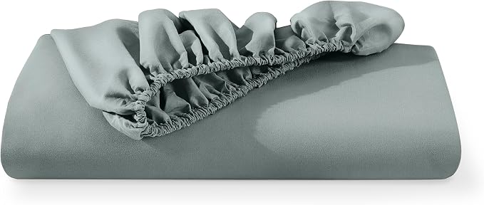 Bare Home Fitted Bottom Sheet Queen Size - Image 7