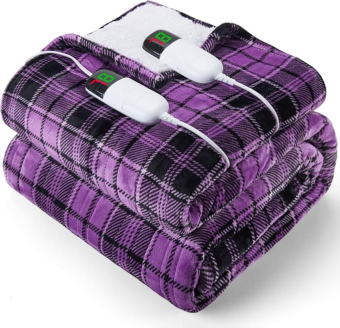 Heated Electric Blanket Queen Size, 84X90 Heating Blanket Queen - Image 8