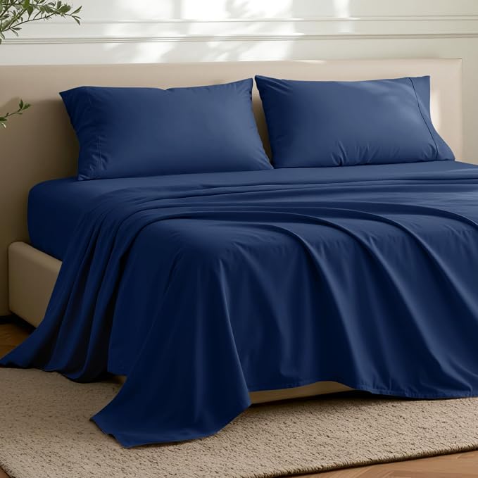 Bare Home Full Flat Sheet - Image 2