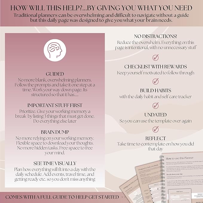 ADHD Daily Planner for Neurodivergent Adults - Image 7