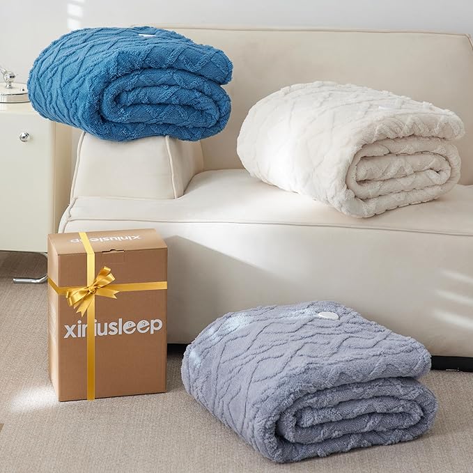 Heated Blanket Electric Blanket, 5 Heating Level, 1-12 Hour Auto Off, - Image 7