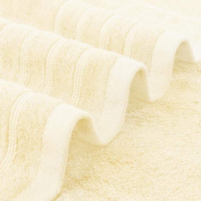 Avalon Towels Bath Towels Set of 4, Size 30 x 60 Inches, Highly Soft and - Image 4