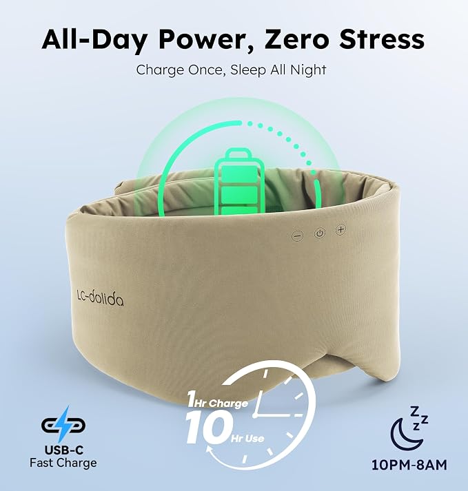 Luxury Bluetooth 5.4 Sleep Mask - Image 5