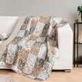 Exclusivo Mezcla 50"x 60" Quilted Throw Blanket- Microfiber Quilt Throw by ExclusivoMezcla