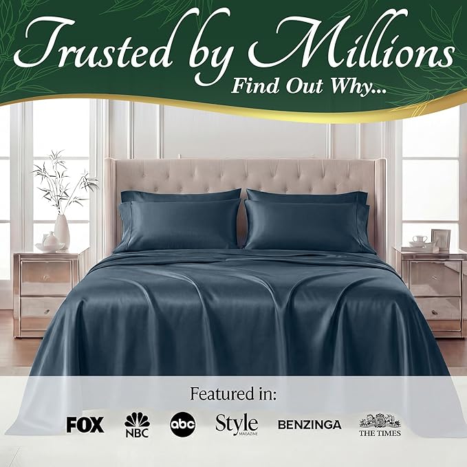 DECOLURE 100% Viscose Derived from Bamboo Sheets Full Size - Image 5
