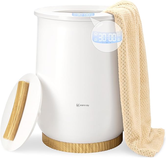Keenray Upgraded Towel Warmer Bucket, Large Towel Warmer by KEENRAY