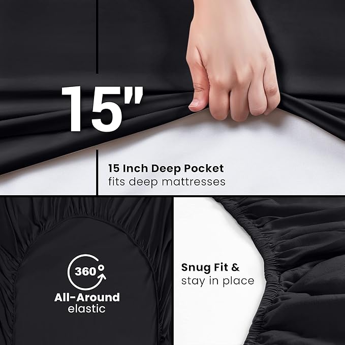 Utopia Bedding Twin Fitted Sheets - Image 6