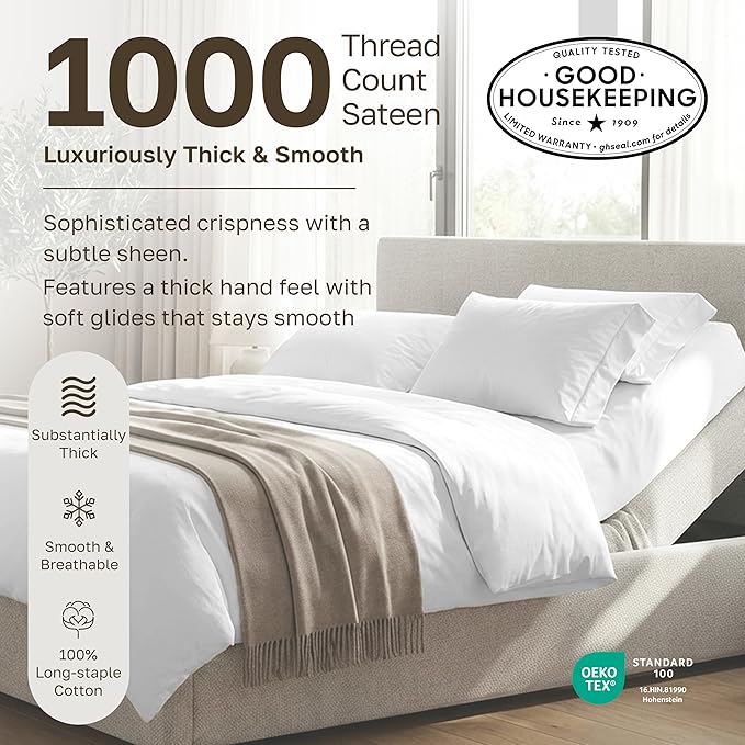 California Design Den Split King Sheets Sets - Image 3