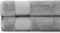 BIOWEAVES 100% Organic Cotton 700 GSM Plush Bath Towels 30" x 58" GOTS Certified by BIOWEAVES