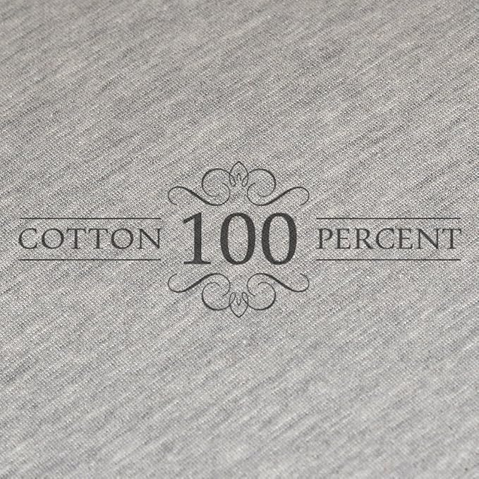 Knit Jersey 100% Cotton 2 Full XL Fitted Bed Sheets T-Shirt Comfy, Ultra Soft - Image 6