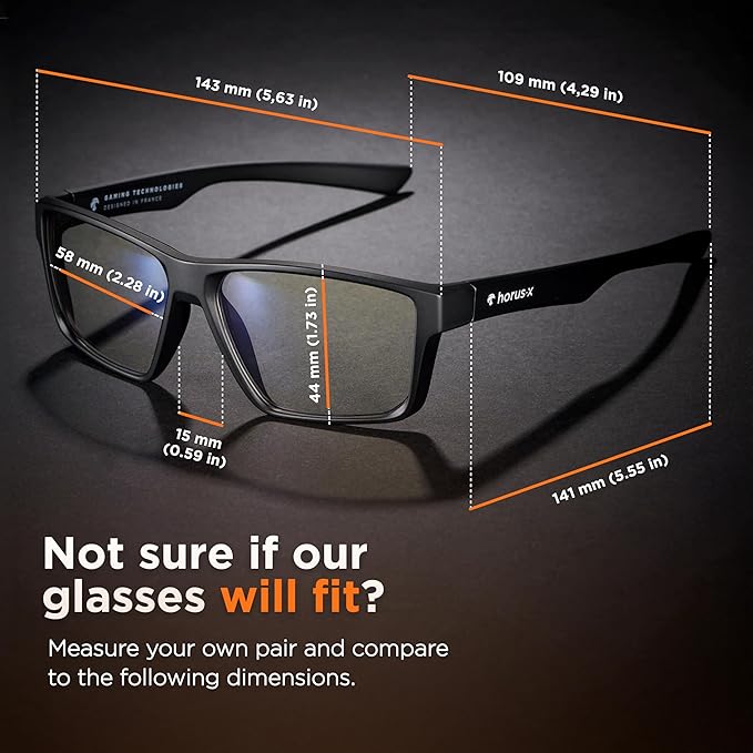 Horus X • Blue Light Glasses Men Women | Blue Light Blocking Glasses - Image 3