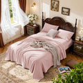 LBRO2M 100% Cotton Sheets Set Deep Pocket 19", 1000 Thread Count California by LBRO2MBedding