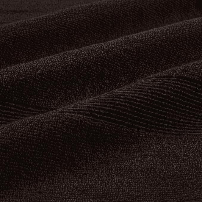 Belizzi Home 8 Piece Towel Set 100% Ring Spun Cotton, 2 Bath Towels 27x54 - Image 2