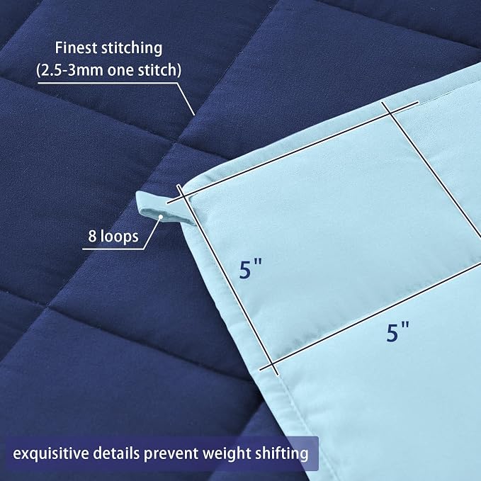 Weighted Blanket for Adults Cooling Heavy Blanket for Sleeping Perfect for - Image 6