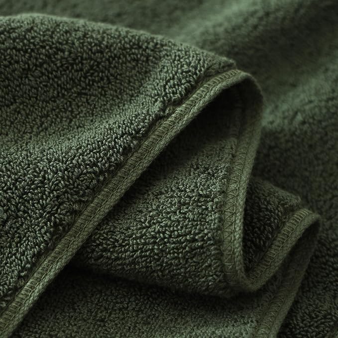 27x55 Bath Towel 100 Percent Cotton 650GSM Luxury Super Soft Absorbent Bathroom - Image 7
