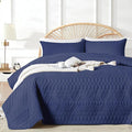 akkialla Full/Queen Size Quilt Bedding Set, Modern Style Geoetric Pattern by akkialla