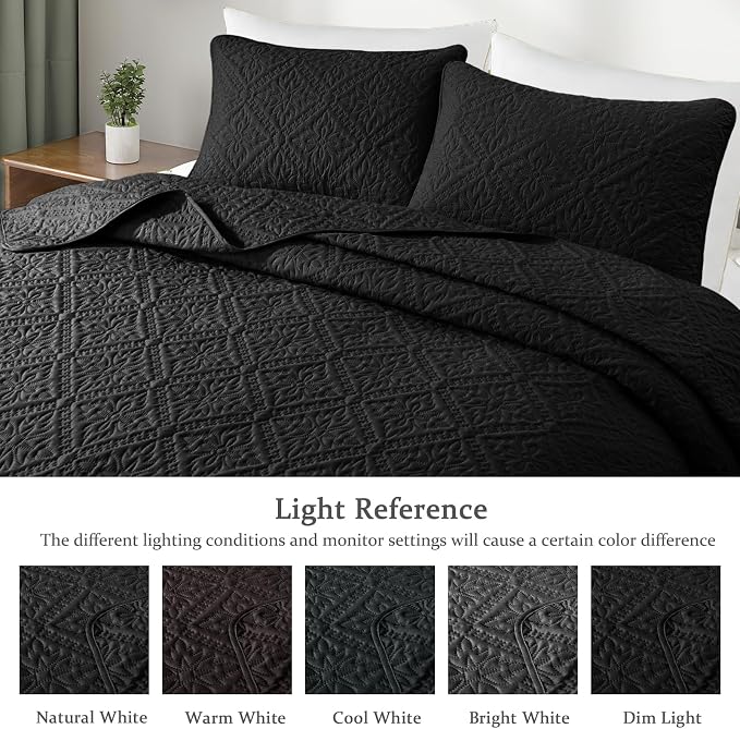 Exclusivo Mezcla Queen Quilt Bedding Set, Lightweight Soft Bedspreads Coverlets - Image 3