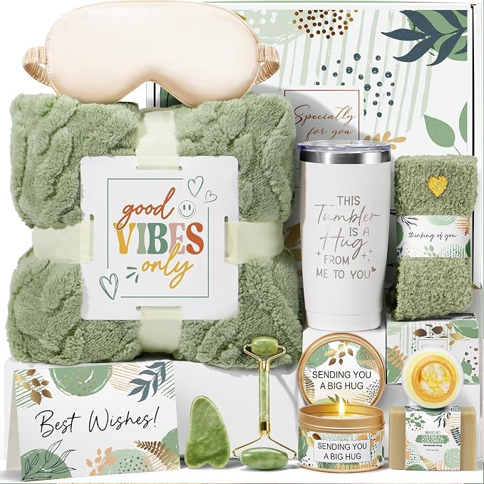 Self Care Get Well Soon Gift Baskets by MAYICIVO