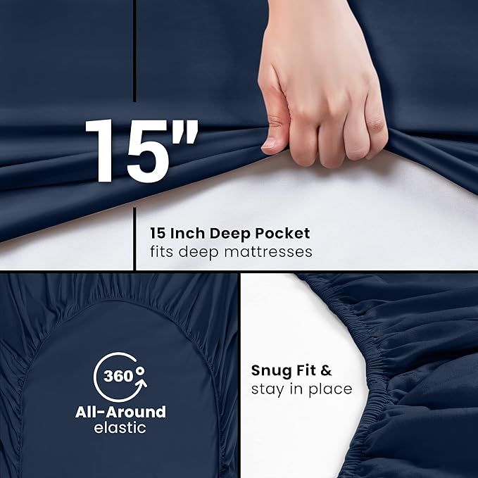Utopia Bedding Twin Fitted Sheets - Image 6