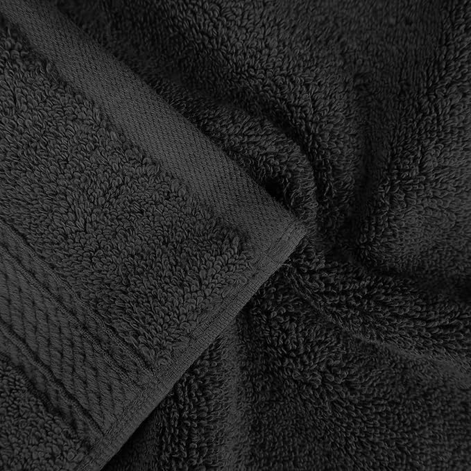 Superior Egyptian Cotton Pile Bath Towel Set of 4, Ultra Soft Luxury Towels - Image 5
