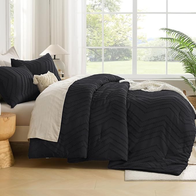 Andency Black Twin/Twin XL Comforter Set, Twin Bed Comforter - Image 7