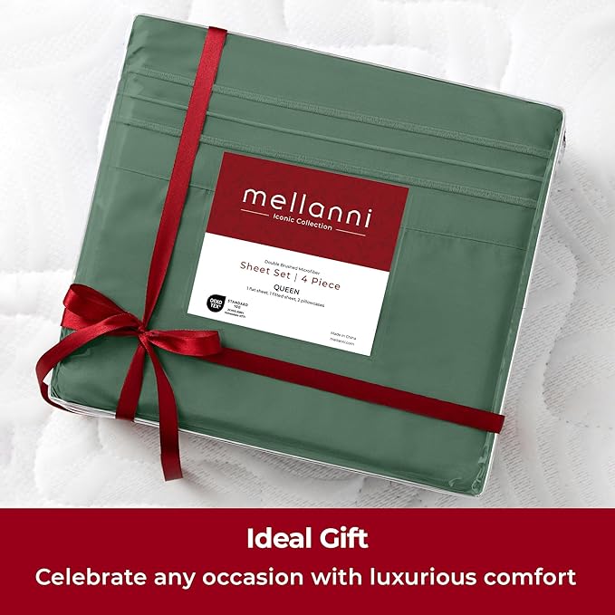 Mellanni Extra Deep Split King Sheets - Image 9