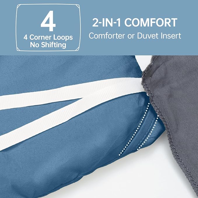 MUXHOMO Queen Comforter Set, All Season Ultra Soft Down Alternative Bedding - Image 6