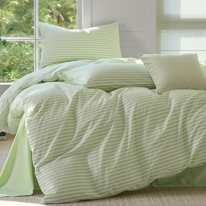 JELLYMONI Striped Duvet Cover Set - Image 7