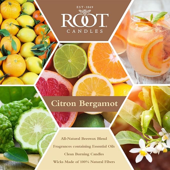 Root Candles Scented Candles Honeycomb Beeswax Blend Premium Handcrafted Candle - Image 3