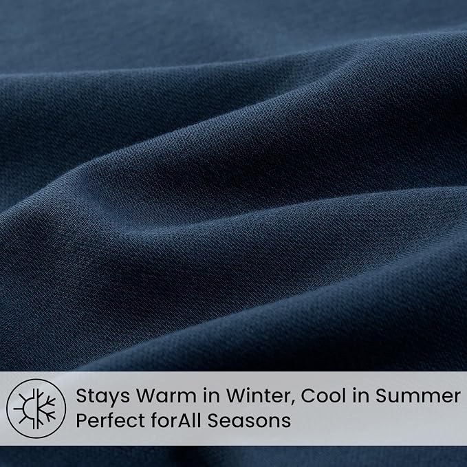 COHOME Full Size Cooling Comforter, All-Season Quilted Down Alternative Duvet - Image 3