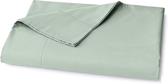 Lane Linen 100% Organic Cotton Queen Size Flat Sheet Only by LaneLinen
