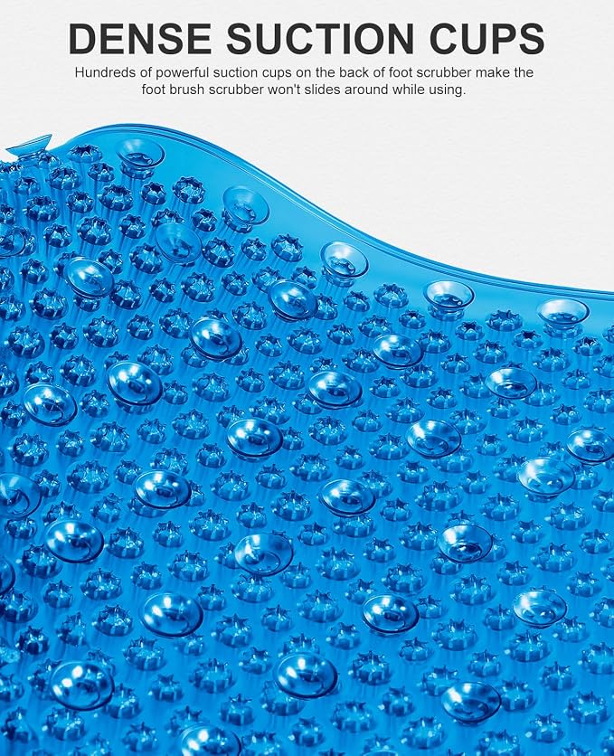 OTHWAY Non Slip Grassy Bathtub Mat : 25.6X13.4 inches Sturdy But Soft Bath - Image 3