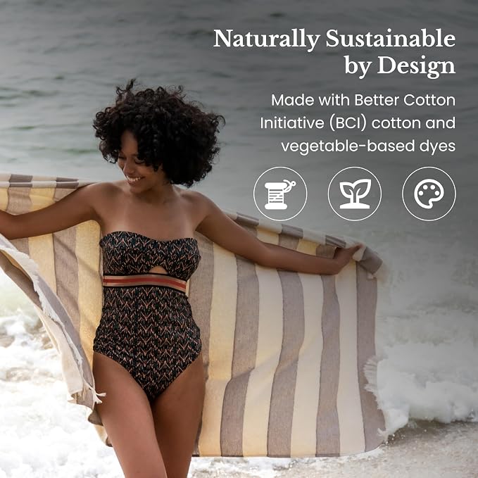 Lightweight Turkish Beach Towel - Image 4