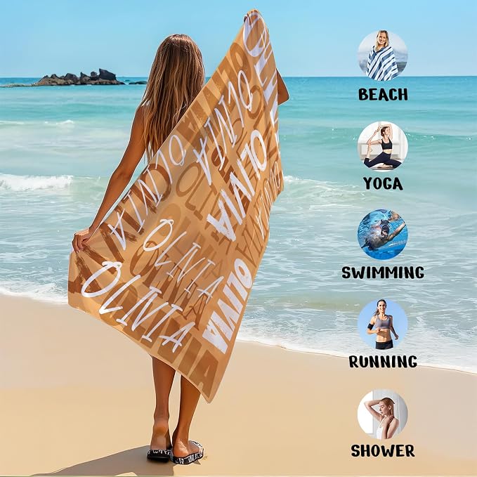 JML Personalized Beach Towel - Image 6