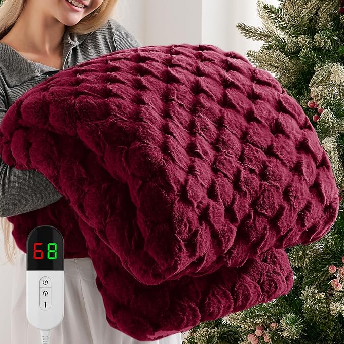 Homemate Electric Heated Throw Blanket by Homemate