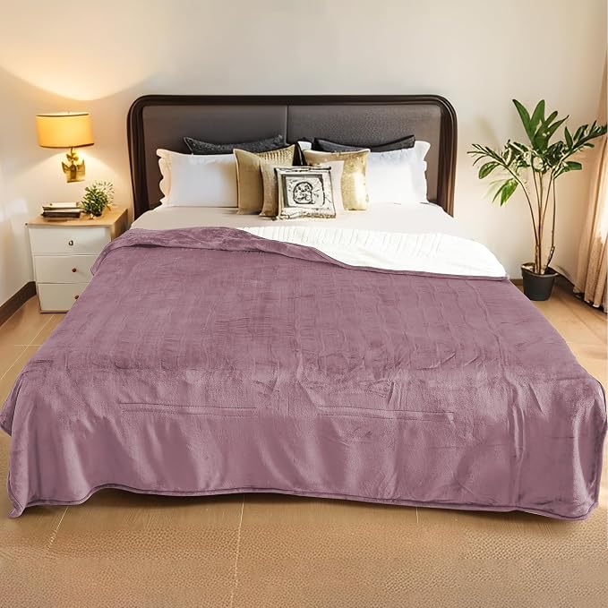 LaffyLo Electric Heated Blanket Full Size 72 x 84, Fast Heating Blanket - Image 2