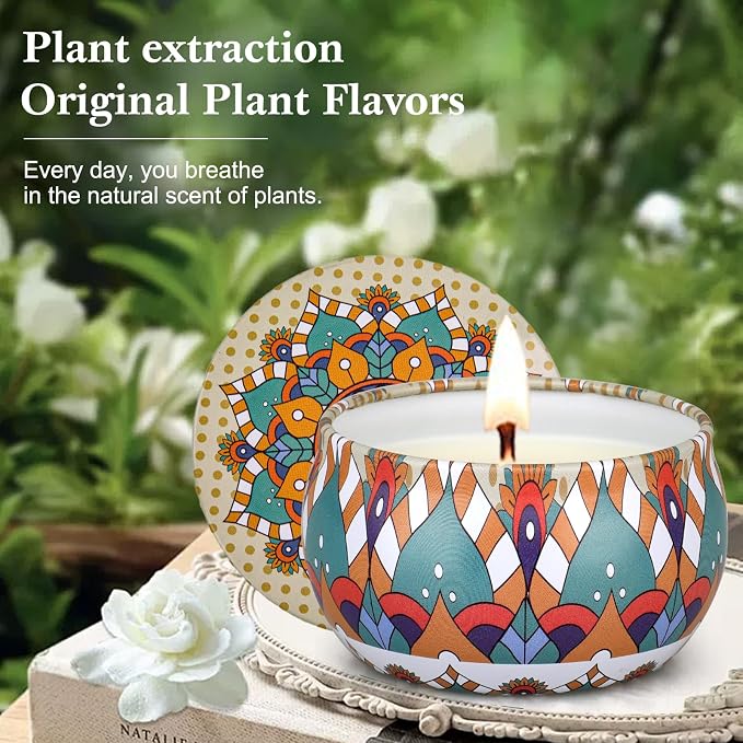 Scented Candles Gift Set, 12 Pack Candles - Image 2