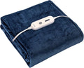 Tefici Electric Heated Blanket Twin, Super Cozy Soft 2-Layer Flannel 62" x 84" by StayWarmStayHappy