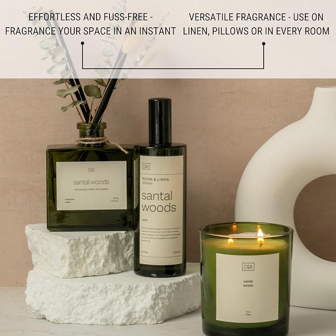Craft & Kin Santal Woods Room Spray - Image 3