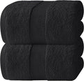 White Classic Luxury Soft Black Bath Sheet Towels by WhiteClassic