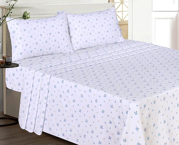 RUVANTI 100% Cotton Sheets – Queen Size Percale Bedding, Cooling & Breathable - Image 9