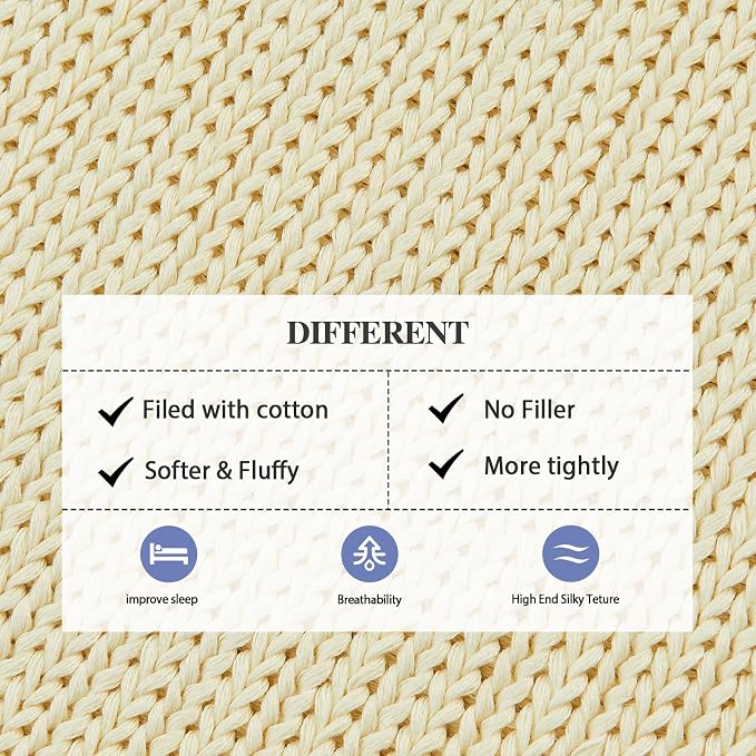 L'AGRATY Knitted Weighted Blanket - Image 4