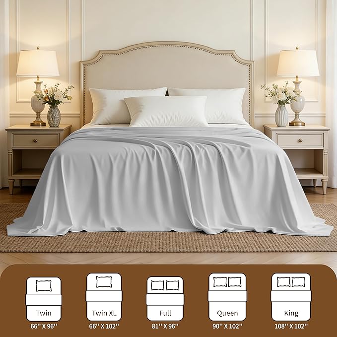 HBHLFZ King Flat Sheet - Image 3