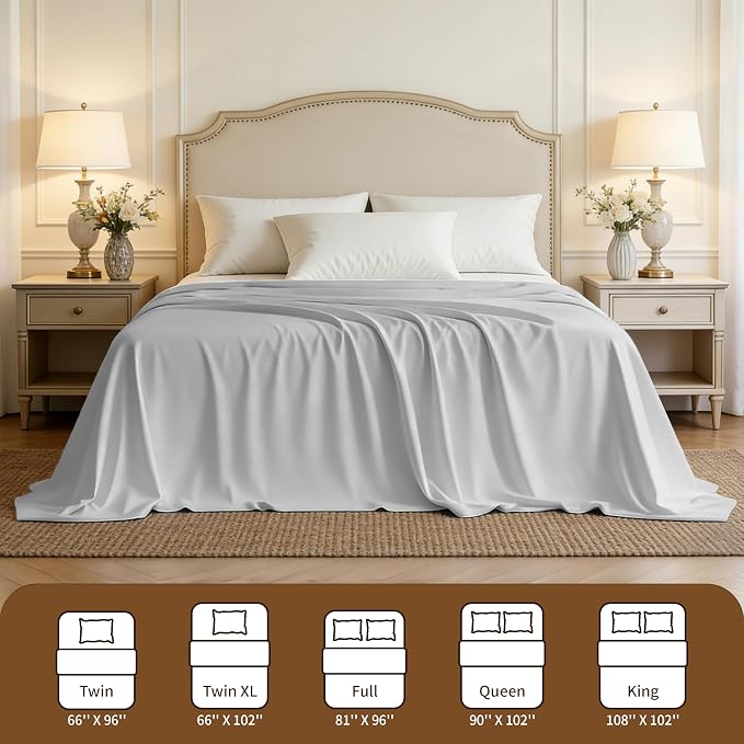 HBHLFZ Queen Flat Sheet - Image 3